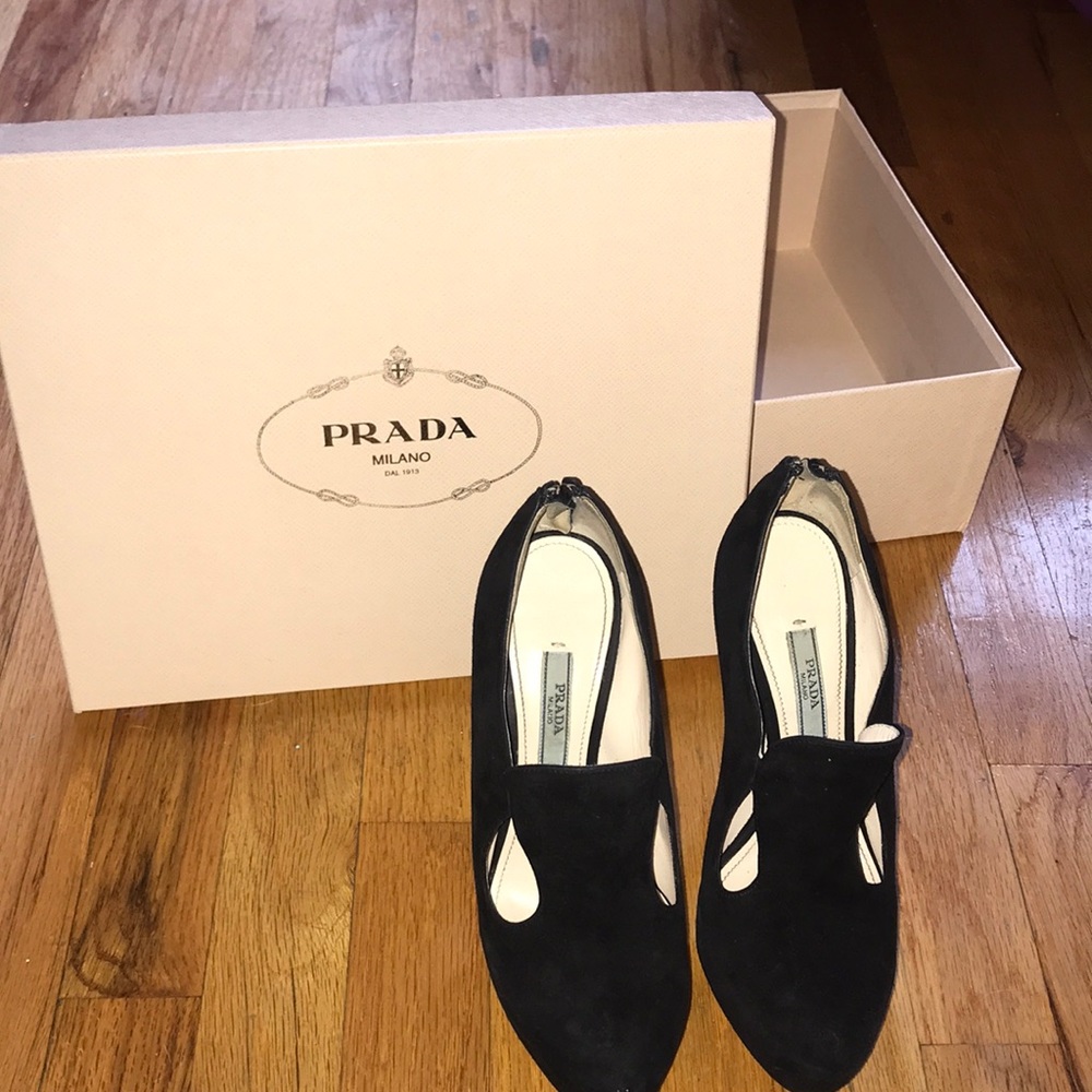 Prada Calzature Donna Platform Booties